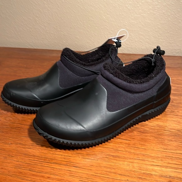 NWT Rain Shoe Kensie Carmella Ladies' Size 7Fleece Lined Anti-Slip Rain Shoe - Picture 1 of 5
